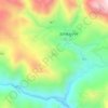 Yaha topographic map, elevation, terrain