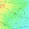Gajahan topographic map, elevation, terrain