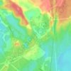 Вид на карьер topographic map, elevation, terrain