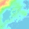 Cape Freels topographic map, elevation, terrain