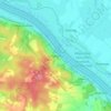 Schutschur topographic map, elevation, terrain