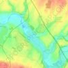 Les Lucs topographic map, elevation, terrain