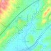 Moss Rock topographic map, elevation, terrain