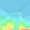 Gusa topographic map, elevation, terrain