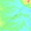 Gilireng topographic map, elevation, terrain