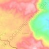 Veracruz topographic map, elevation, terrain