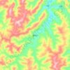 望丰乡 topographic map, elevation, terrain