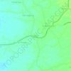 Simpur topographic map, elevation, terrain