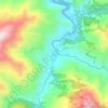 Gökal topographic map, elevation, terrain