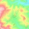 Monte La Guardia topographic map, elevation, terrain