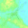 Reforma topographic map, elevation, terrain