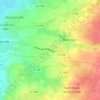 Village aux Gras topographic map, elevation, terrain
