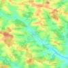 Wambach topographic map, elevation, terrain