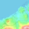 Lu Bagnu topographic map, elevation, terrain