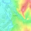 Ишимбай topographic map, elevation, terrain