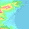 Sarti topographic map, elevation, terrain