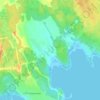 Большой Бор topographic map, elevation, terrain