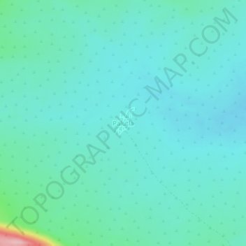 Palutla topographic map, elevation, terrain