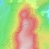 Mount Lloyd topographic map, elevation, terrain