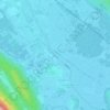 Prigorica topographic map, elevation, terrain