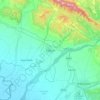 Kathua topographic map, elevation, terrain