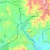 Daftah topographic map, elevation, terrain