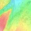 Borgo San Giuseppe topographic map, elevation, terrain