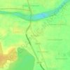 Karanodai topographic map, elevation, terrain