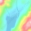 Puyuhuapi topographic map, elevation, terrain