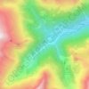 Laresìn topographic map, elevation, terrain