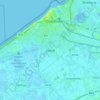 Stene topographic map, elevation, terrain