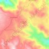Canalejas de Otates topographic map, elevation, terrain