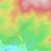 Sithonia topographic map, elevation, terrain