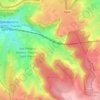 Veurs topographic map, elevation, terrain