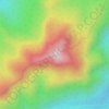 Huidu Popualangi topographic map, elevation, terrain