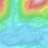 Colda topographic map, elevation, terrain