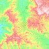 Ibb topographic map, elevation, terrain