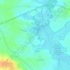 Saint-Gilles topographic map, elevation, terrain