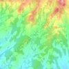 Corró d'Amunt topographic map, elevation, terrain