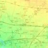 Gaoliying topographic map, elevation, terrain
