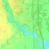 New Boston topographic map, elevation, terrain
