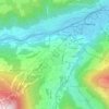 Rohrmoos topographic map, elevation, terrain