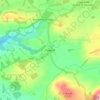 Powmill topographic map, elevation, terrain