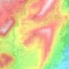 Pecco topographic map, elevation, terrain