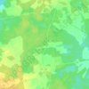 Faverolle topographic map, elevation, terrain