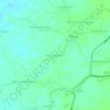 Banua Asam topographic map, elevation, terrain