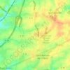 Rebomard topographic map, elevation, terrain