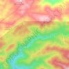Arul Badak topographic map, elevation, terrain