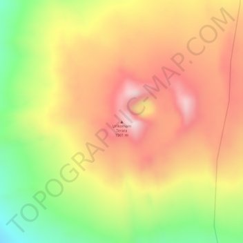 Alayta topographic map, elevation, terrain