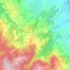 Collemontanino topographic map, elevation, terrain